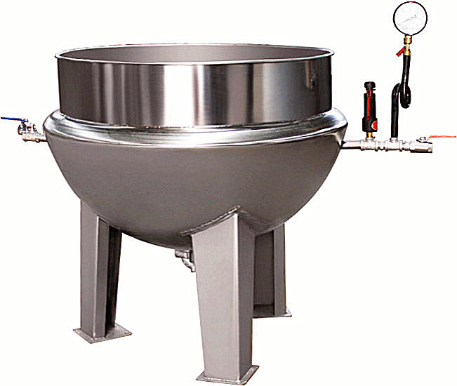 steam jacketed pot